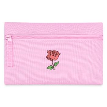 Rose Rote Rose Handgezeichnet - Federtasche - Rosa - Vorne