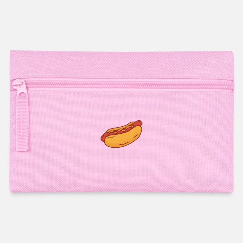 Hot Dog - Federtasche - Rosa