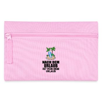 Urlaub - Federtasche - Rosa - Vorne