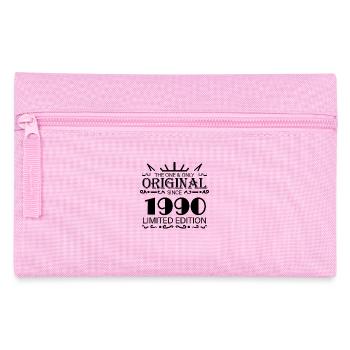 1990 - Year of construction 1990 - Born 1990 - Pencil Case - pink - Front