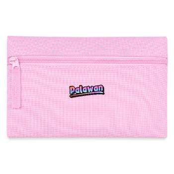 Vintage Philippines Urlaubsreise Asien Palawan - Federtasche - Rosa - Vorne