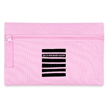 Bienen Kostüm Das Ist Mein Bienenkostüm Karneval - Federtasche - Rosa - Vorne