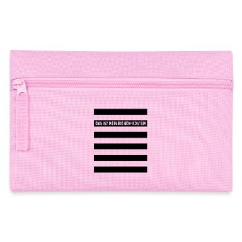 Bienen Kostüm Das Ist Mein Bienenkostüm Karneval - Federtasche - Rosa - Vorne