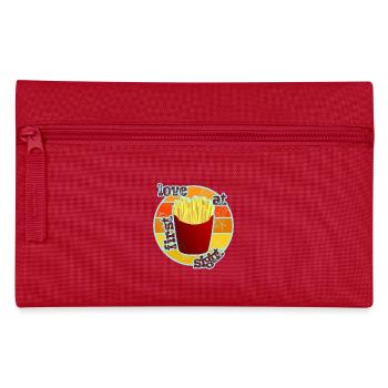 Pommes - French Fries - Federtasche - Rot - Vorne
