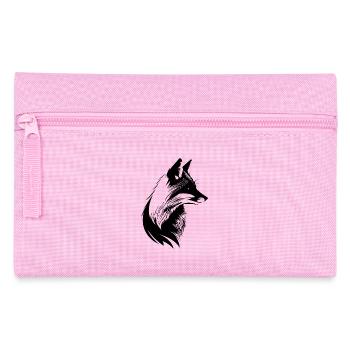 Joli renard de la forêt Portrait de nature - Trousse - rose - Devant