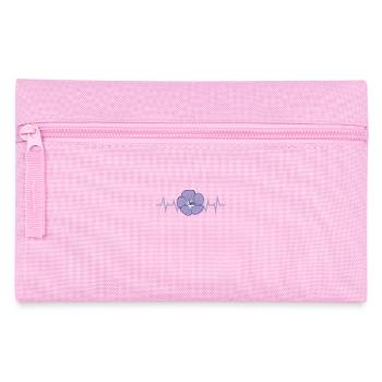 Purple Flower Flower Petal - Pencil Case - pink - Front