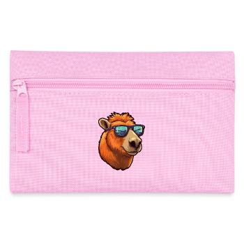Capybara Sonnenbrille Cooles Capybara - Federtasche - Rosa - Vorne