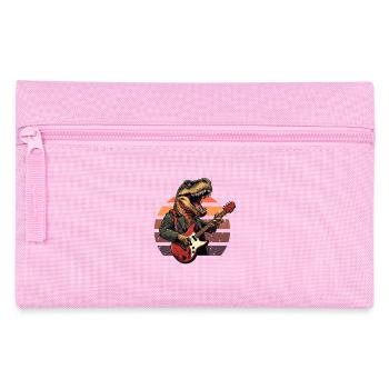T-rex joue le guitariste Dino - Trousse - rose - Devant