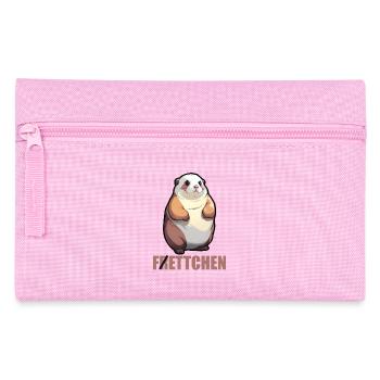 Fat ferret - Pencil Case - pink - Front
