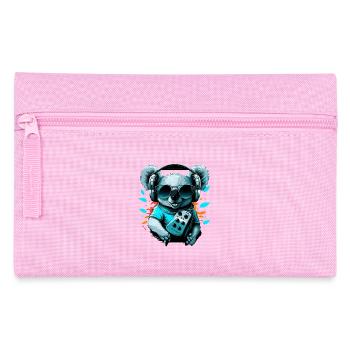 Koalabär mit Walkman und Sonnenbrille - Federtasche - Rosa - Vorne