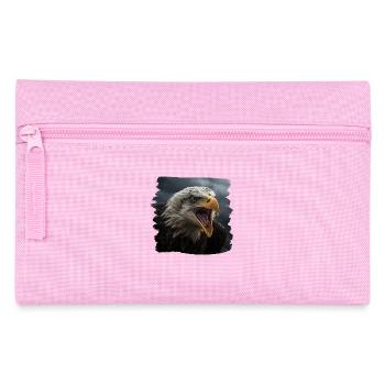 Aulne pygargue à tête blanche oiseau aigle pierre - Trousse - rose - Devant