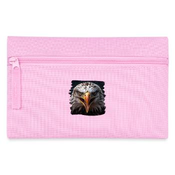 Aulne pygargue à tête blanche oiseau aigle pierre - Trousse - rose - Devant