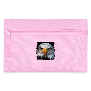 Aulne pygargue à tête blanche oiseau aigle pierre - Trousse - rose - Devant