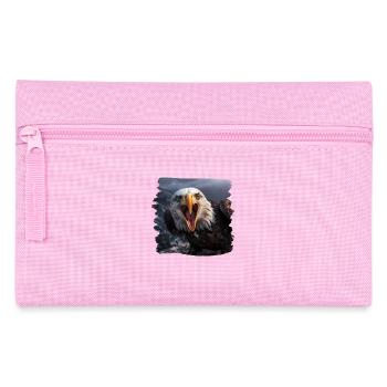 Aulne pygargue à tête blanche oiseau aigle pierre - Trousse - rose - Devant