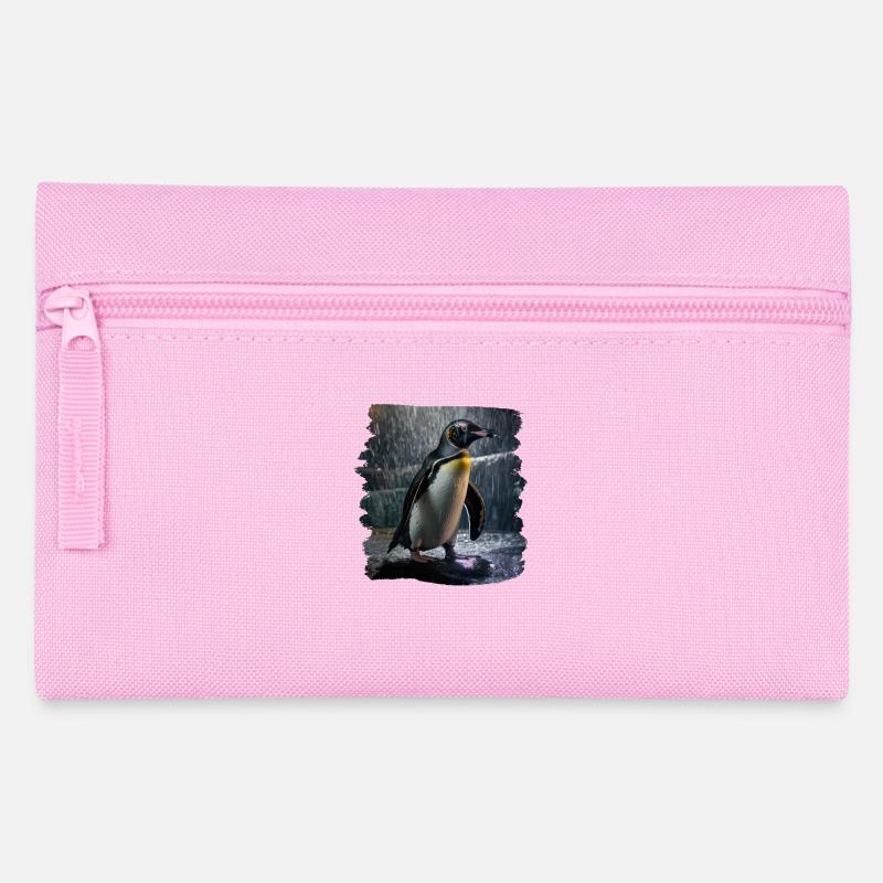 Pinguine realistic Pinguin - Federtasche - Rosa