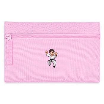 Karate - Federtasche - Rosa - Vorne