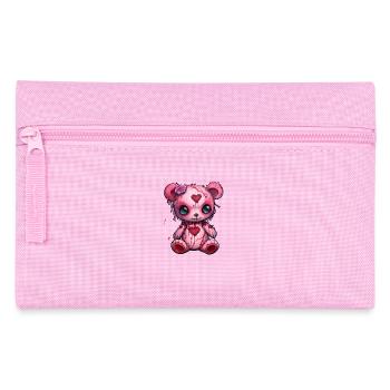 Bear Voodoo Goth Esthétique - Trousse - rose - Devant