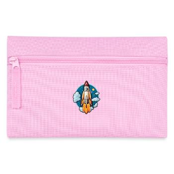 Rocket - Pencil Case - pink - Front