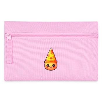Niedliches Candy Corn - Federtasche - Rosa - Vorne