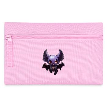 Bat Anime - Pencil Case - pink - Front