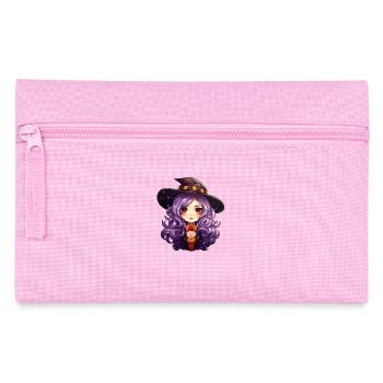Hexe Halloween Grafik - Federtasche - Rosa - Vorne