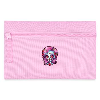 Zombie Kawaii Fille Halloween - Trousse - rose - Devant