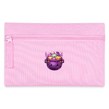Niedliche Hexe - Federtasche - Rosa - Vorne