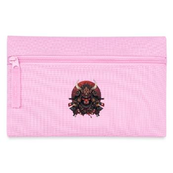 Asia 80s Japanese Retro Samurai Samurai - Pencil Case - pink - Front