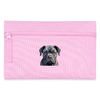 Canne Corso pour chien - Trousse - rose - Devant