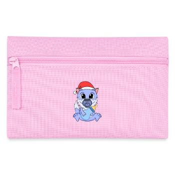 Wolf Baby Christmas - Pencil Case - pink - Front
