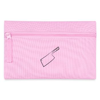 Cleaver Drawing - Pencil Case - pink - Front
