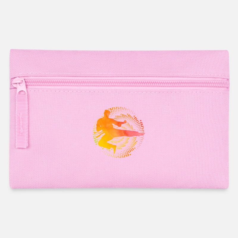 Karate - Federtasche - Rosa