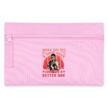 Lorsque vous voyez un bon mouvement, cherchez-en un meilleur - Trousse - rose - Devant