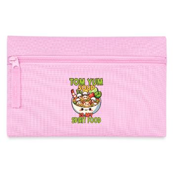 Tom Yum Soup Lovers Unique Artistic Design For - Pencil Case - pink - Front