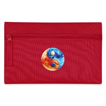 Yin Yang - Pencil Case - red - Front