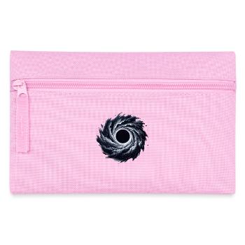 Astrophysik-Enthusiast Kosmisches Schwarzes Loch Kunstwerk - Federtasche - Rosa - Vorne