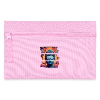 Buddhism Yoga Buddhist Zen Meditation Buddha - Pencil Case - pink - Front