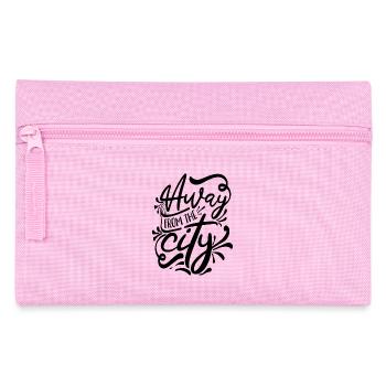 Loin de la ville - Trousse - rose - Devant