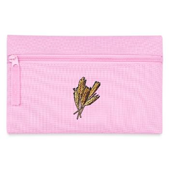 5 wheat ears - Pencil Case - pink - Front