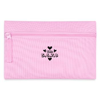 Tanzen Rhythmus Tanz Tänzer Tänzerin - Federtasche - Rosa - Vorne
