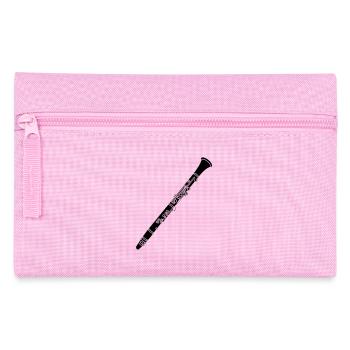 Clarinette Instrument à Vent Transparent - Trousse - rose - Devant