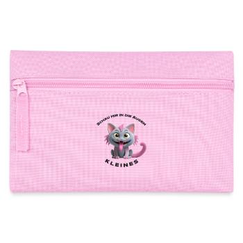 Regarde-moi dans les yeux petit - Trousse - rose - Devant