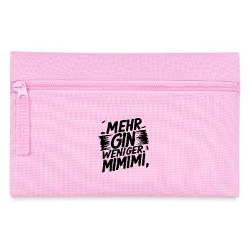 Mehr Gin, weniger MIMIMI - Federtasche - Rosa - Vorne
