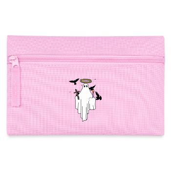 Heiliger Geist erleuchtung Heiligenschein Kreuz - Federtasche - Rosa - Vorne