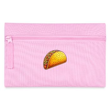 Taco Schale - Federtasche - Rosa - Vorne
