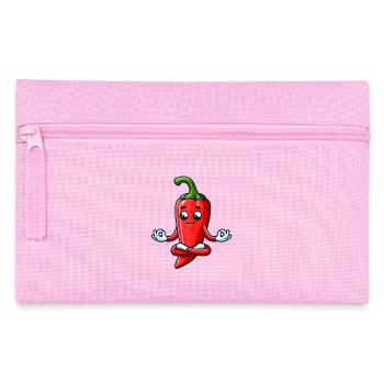Caractère décontracté de poivron rouge - Trousse - rose - Devant