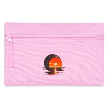 Vinyl Sunset Reflection - Pencil Case - pink - Front