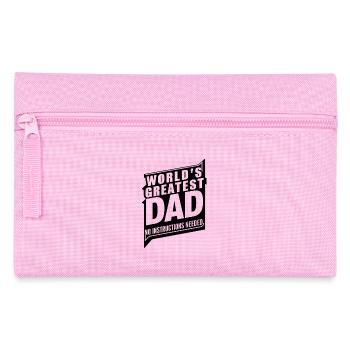 World's Greatest Dad - Without Instructions - Pencil Case - pink - Front