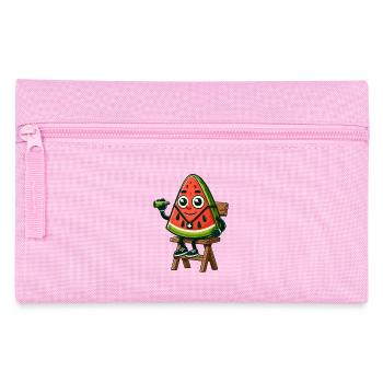 Personnage de pastèque sauveteur - Trousse - rose - Devant