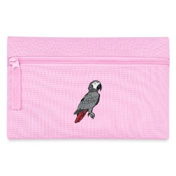 Graupapageien Graupapagei - Federtasche - Rosa - Vorne